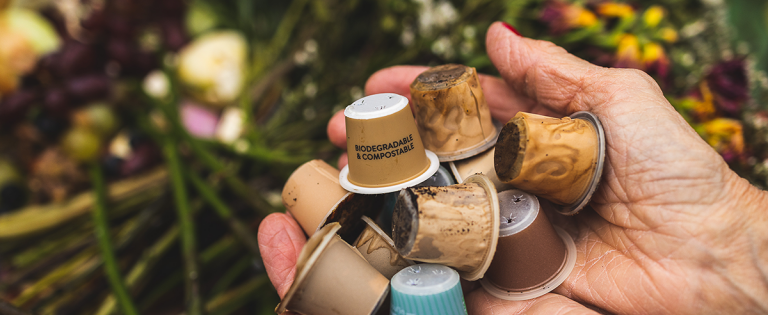 Home compostable capsules